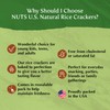 NUTS U.S. - Oriental Rice Crackers | No Artificial Colors