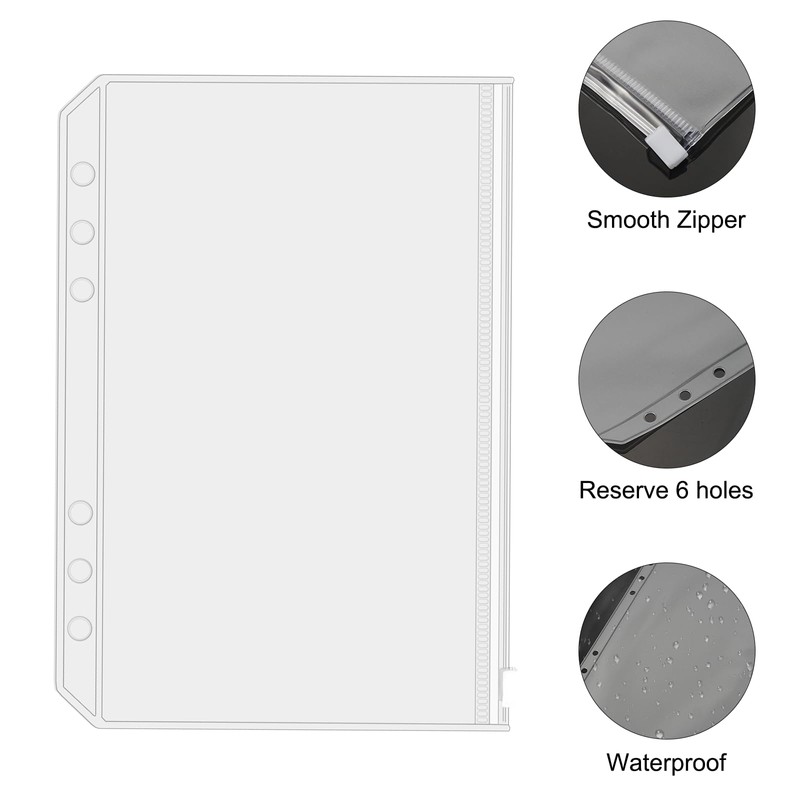 Pack of 20 A5 Binder Bags, Binder A5, Folder Pockets