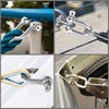 Fine jade2 Pack of 10 M6 Shackles Stainless Steel 304