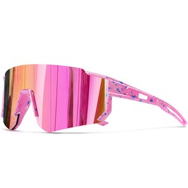 SEKKAF Kids Polarized Sunglasses for Boys Girls Sports Sunglasses UV Protection Lightweight Frame Shades Age 3-12