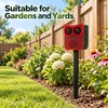 Outdoor Solar Motion Sensor Animal Repeller – Dog Barking &