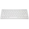 Wireless Keyboard Mini 78 Keys Ultra Thin Portable White Computer