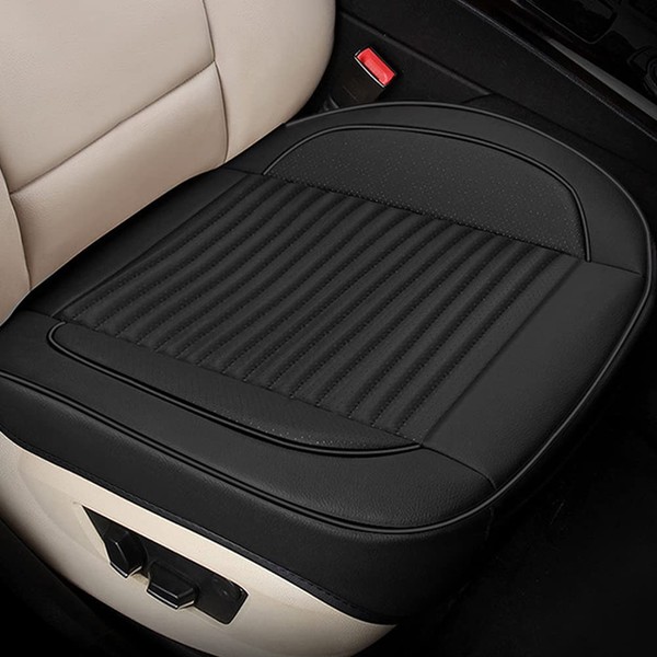2 front bottom car seat covers, artificial leather protector for