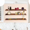 MBYD 48 Inch Picture Ledge Shelf Set of 3, Wall