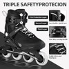 COSMOID Men's Adult Fitness Inline Skate, Outdoor Street Blades Roller
