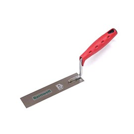 Barnwell Stainless Steel Margin Trowel 1 1/2" 40mm Plastering Soft Grip Handle