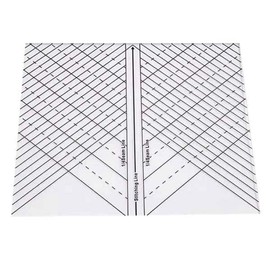 Plomevry 1-Pack Arc Quilting Straight Ruler Sew Straight Ruler Sew Straight Ruler