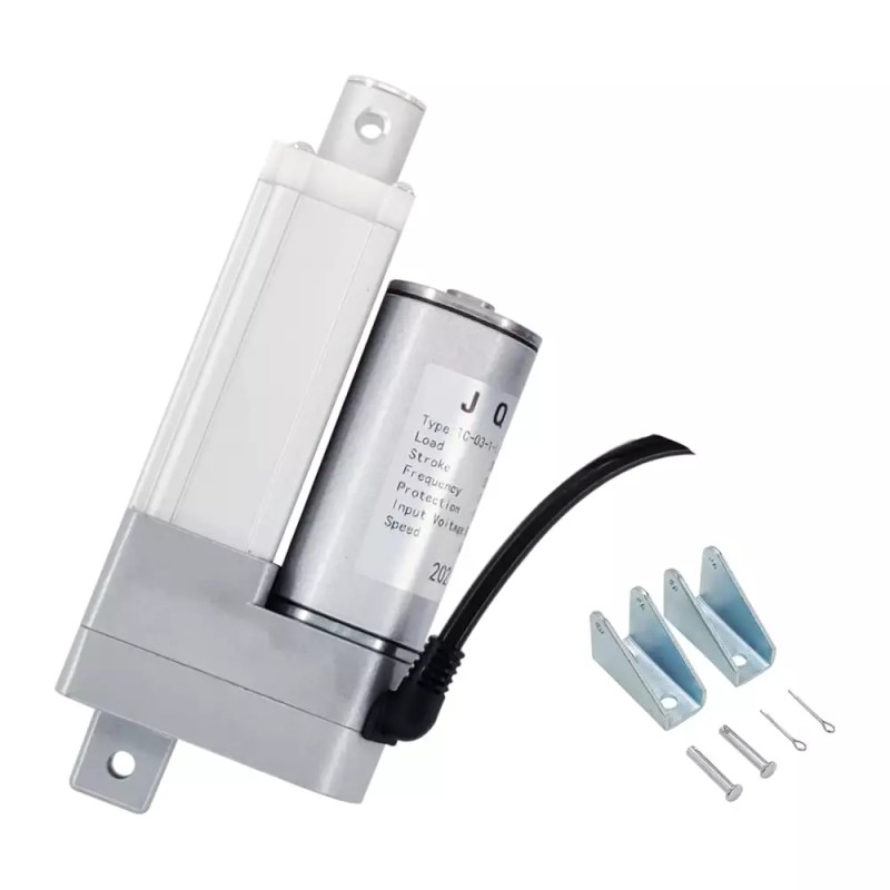 12V 고속 선형 액추에이터 - 2인치 스트로크 66파운드/300N 1.77인치/s 속도