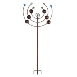 Sunset Vista Designs Hemi Spheres Solaris Spinner, 55-Inch Tall