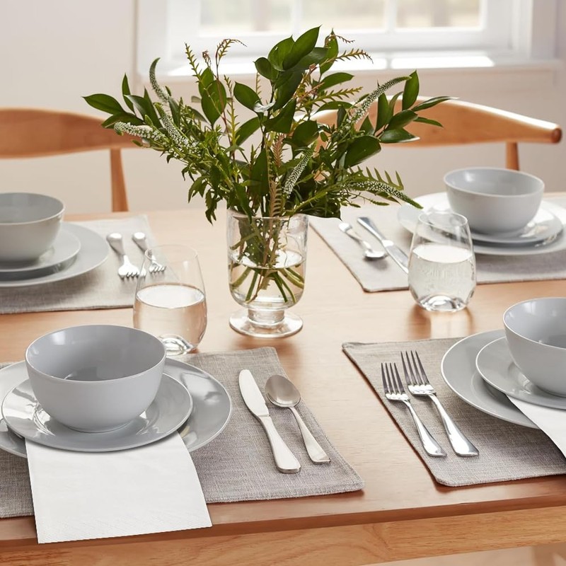 White Solid Guest Towels - Pack Of 20 - Absorbent