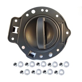 PT Auto Warehouse CH-2823G-RH - Inside Interior Inner Door Handle, Gray - Passenger Side