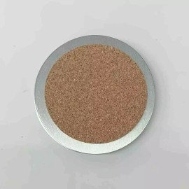 Smart Blonde Home Sweet Home Ribbon Novelty Circle Coasters Set of 4 Holiday Christmas