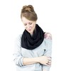 Jersey Infinity Scarf (Black)