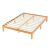 Simple Deluxe Full Size Wood Bed Frame, 12 Inch Wooden