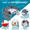 Kenley Kids Travel Tray, Toddler Car Seat Lap Tray, Road