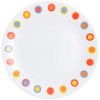 Corelle Livingware 8-1/2-Inch Luncheon Plate, Hot Dots