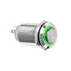 WITTKOWARE 14 mm Metal Pressure Switch, Installation Diameter 12 mm,