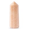 Peach Moonstone Healing Crystal Tower Obelisk – Crystals and Healing