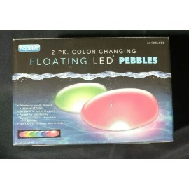 AQUALIFE FLOATING LED PEBBLES POOL