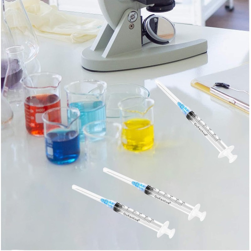 3ml with 23Ga 1inch for Scientific Labs, Transfer of Liquids（16