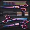 Dog Grooming Scissors Kit Professional Stainless Steel Safety Round Tips