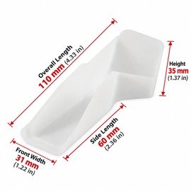 RV Gutter Spout Extenders for Roof Runoff – Direct Water Away to Help Reduce RV Sidewall Streaks
