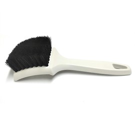 ICSTM Carpet Brushes for Cleaning, Scrub Brush for Floor Mats, Cleaning Brush for Car Interior and Home, Simple and Practical (1, White/Black)
