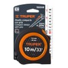 Truper FCG-10M Flexómetro compacto 10 m con grip cinta 25
