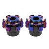 Pair of Motorcycle Wheel Front Fork Frame Slider Aluminum Alloy