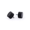 Ivilon Drapery Window Curtain Rod - End Cap Style Design