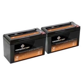 12V 7AH SLA Battery compatible with Razor Pocket Mod/Pocket Rocket/Sport Mod (2 Pack)