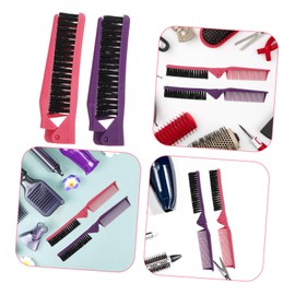 TOVINANNA Sets Essential Travel Hairbrush Portable Folding Small Hair Comb for Women Compact Gentle Scalp for Care Pcs