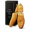 DABLOCKS Shoe Keeper Shoe Tree, Wooden Leather Shoes, Beech, Braun