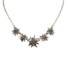 Alpenflüstern Edelweiss Symphony DHK231 Women's Costume Jewellery Dirndl Necklace Antique
