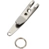 SuperglockT Silver Key Ring Key Clip Carabiner with Key Ring