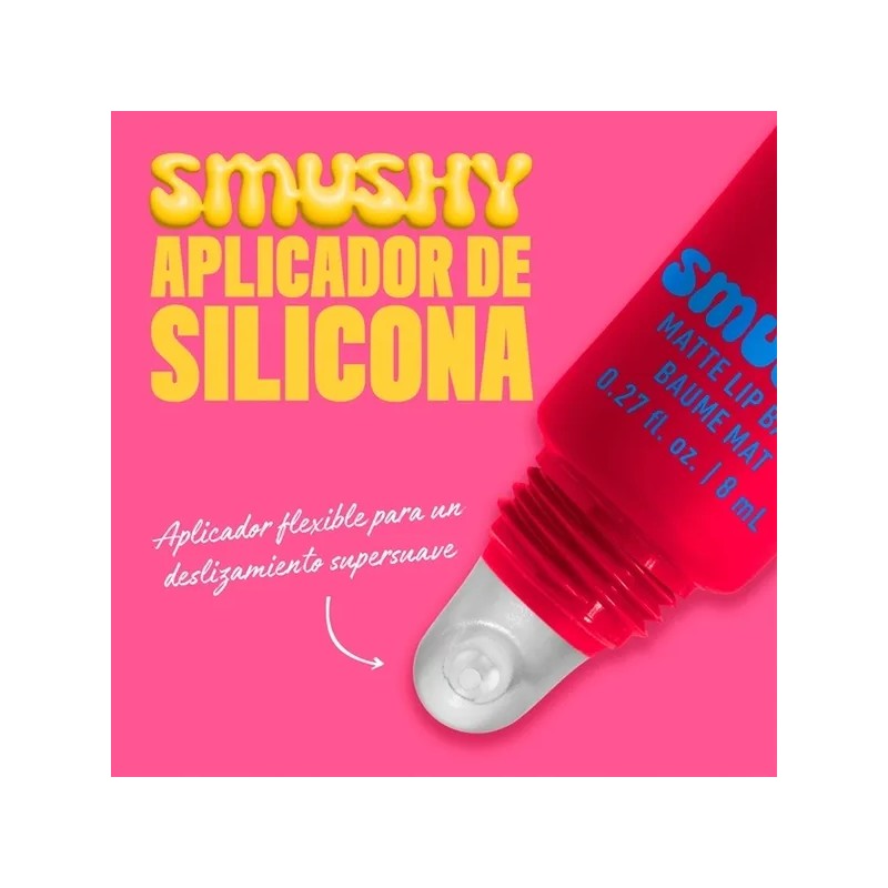 NYX PMU Smushy Matte Lip Balm, Bálsamo labial efecto matte