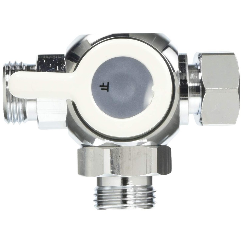 Kakudai 650-255-13 Three-Way Ball Diverter with Water Stop Function