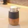 Ceramic Foaming Soap Dispenser – 380ml Refillable Bathroom & Kitchen