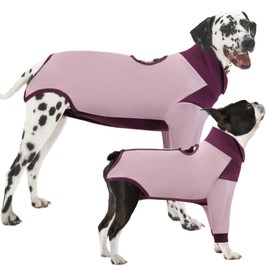 KOESON Dog Recovery Sleeve Front Leg, Pet Recovery Suit for Female Male Dogs to Stop Licking, Long Sleeve Dog Wound Cover, Pet Spay Recovery Onesie for Wound Heal Care, Collar Cone Alternative