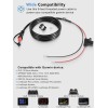 Unbranded for Garmin GLS GPSMAP GSD LiveScope 010-11425-01 Threaded Power