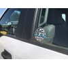 IAFF Sticker Firefighter Decal Bumper Sticker, IAFF Thin Blue Line