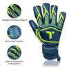 TIGEAR Vortex Series Goalkeeper Gloves (Black, 6)