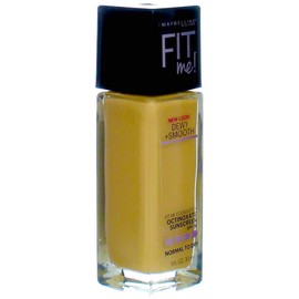 Maybelline New York Fit Me! Foundation, Natural Beige, SPF 18 [220] 1 oz (Pack of 2)