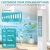LIFERUN Tower Fan 97 cm with Water Cooling Remote Control