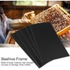 20Pcs Beehive Foundation Sheet Beehive Beeswax Coated Foundation Sheet Bee
