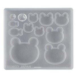Padico Soft Mold 403050 Resin Mold, Bears