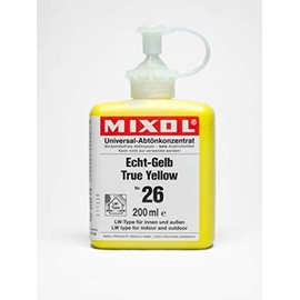 Mixol Universal Tints, Lightfast Yellow For Exteriors, #26, 200ml