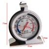DollaTek Stainless Steel Oven Thermometer Large Dial Temperature Gauge Kitchen