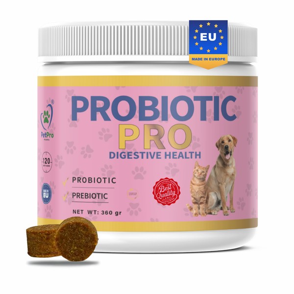 PetPro PHARMA - Probiotic Pro - Dog and Cat Supplement