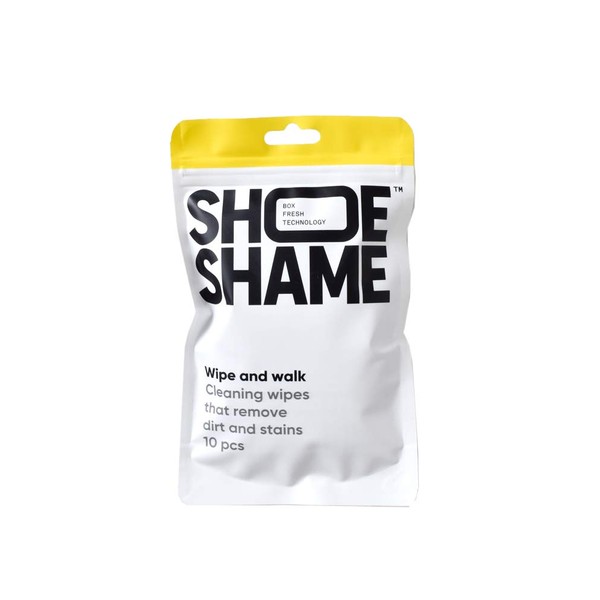 Shoe Sham Cleaning Wipes - Wipe-and-Walk, one